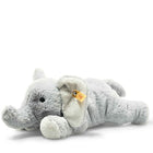 Knuffel Olifant Soft Cuddly Friends Elna Elephant Light Grey - 28 Cm