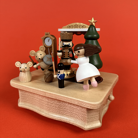 Houten Muziekdoos | Nutcracker Ballet N°56