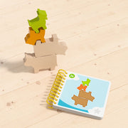 Solospel Logic! GAMES - Bao's Cloudland - Breinpuzzels en tangram Haba - In den Olifant