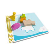 Solospel Logic! GAMES - Bao's Cloudland - Breinpuzzels en tangram Haba - In den Olifant