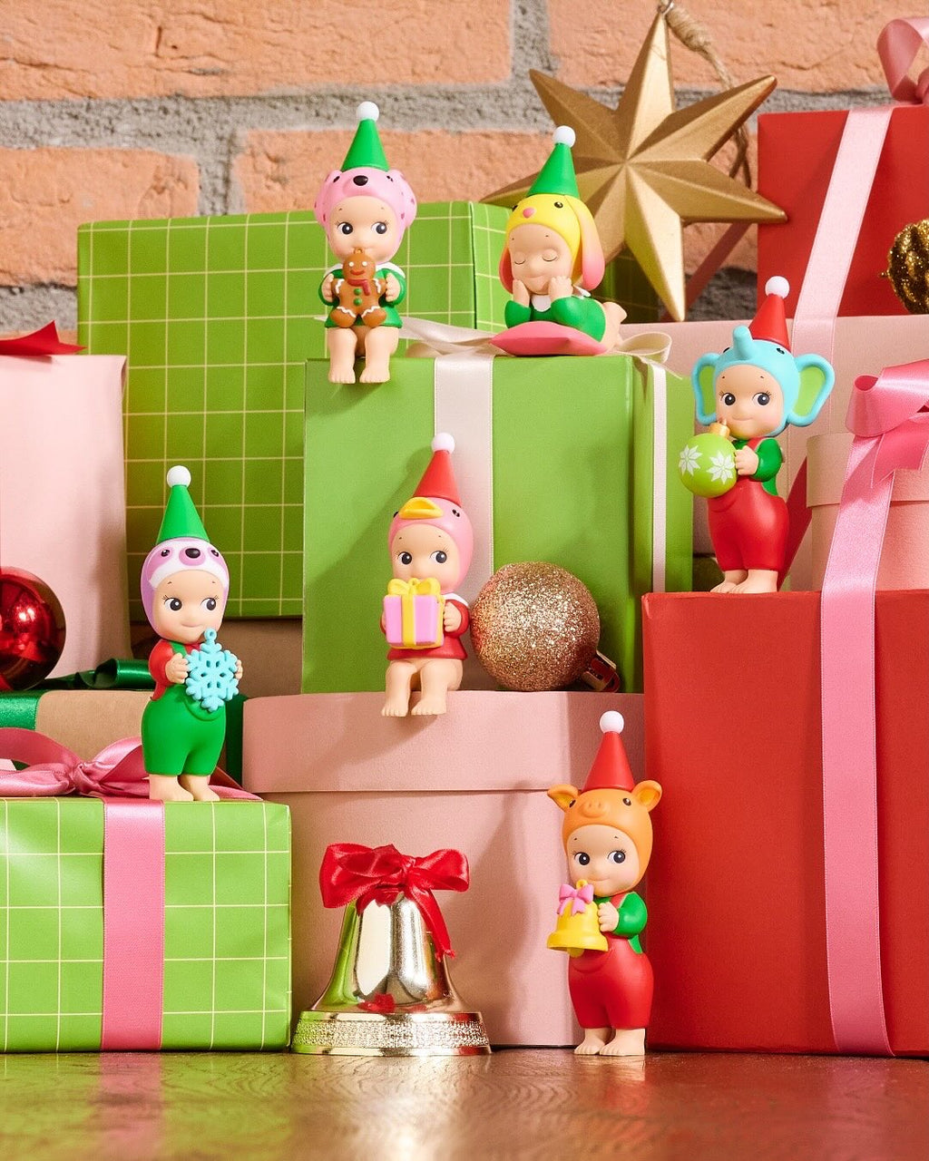 Sonny Angel Santa's Little Helper serie - Christmas 2025 - Speelfiguren Sonny Angel - In den Olifant