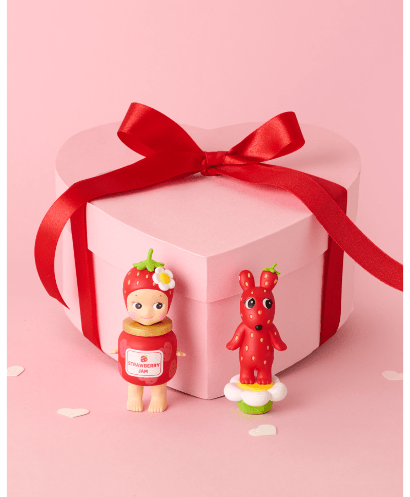 Sonny Angel Strawberry Love serie - Limited Edition - Speelfiguren Sonny Angel - In den Olifant