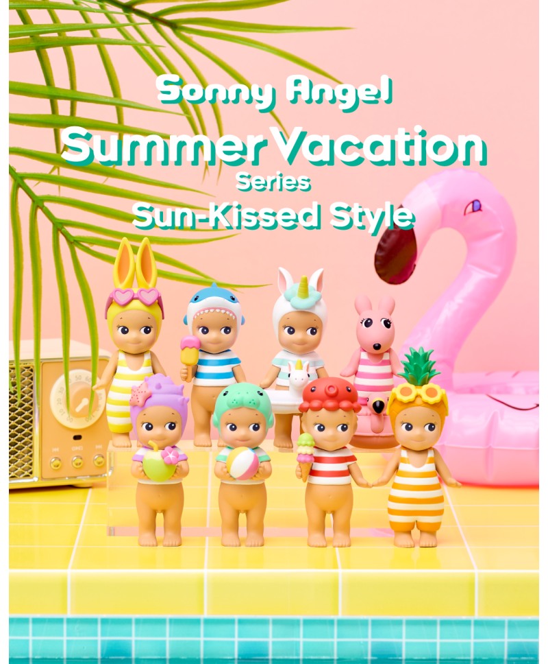 Sonny Angel Summer Vacation serie Sun-Kissed Style - Verzamelfiguren Sonny Angel - In den Olifant