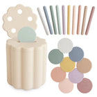 Sorteerspeelgoed Coin & Tube Sorting Set - Sorteerspeelgoed Mushie - In den Olifant