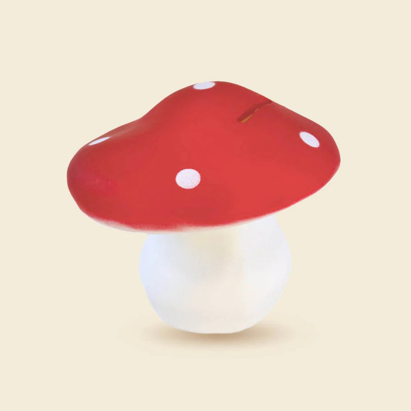 Spaarpot Paddenstoel Rood - 11 cm - Spaarpotten Egmont Toys - In den Olifant