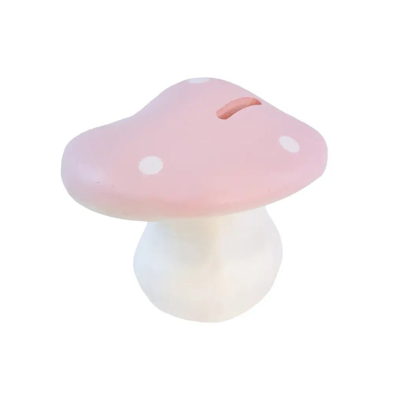 Spaarpot Paddenstoel Roze - 11 cm - Spaarpotten Egmont Toys - In den Olifant