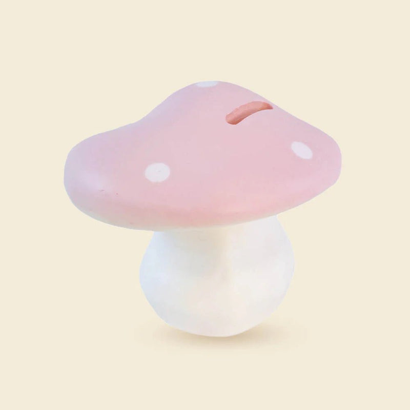 Spaarpot Paddenstoel Roze - 11 cm - Spaarpotten Egmont Toys - In den Olifant