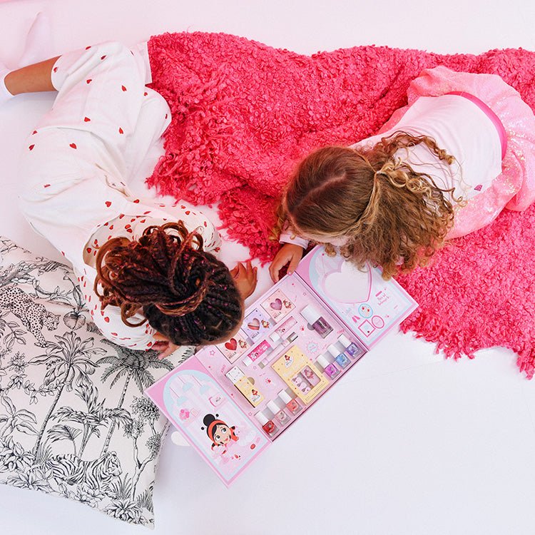 Sparkle & Glow Studio - Luxe Make - up Cadeauset voor Kinderen - Kinderschmink en tattoos Miss Nella - In den Olifant