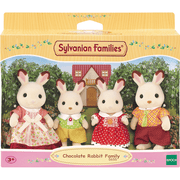 Speelfiguren Familie Chocoladekonijn - set van 4 - Speelfiguren Sylvanian Families - In den Olifant