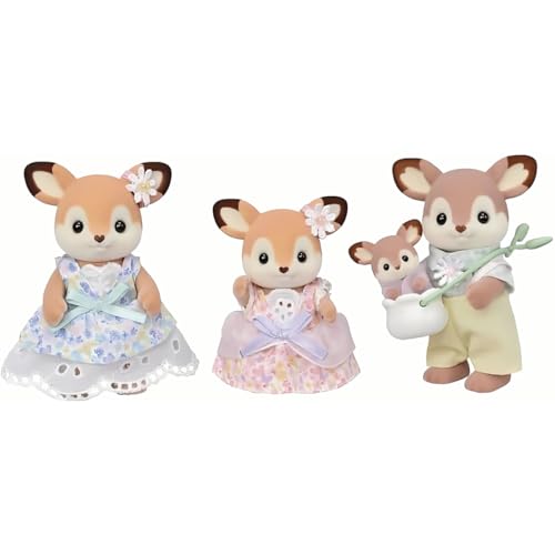 Speelfiguren Familie Hert - set van 4 - Speelfiguren Sylvanian Families - In den Olifant