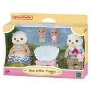 Speelfiguren Familie Zeeotter - set van 4 - Speelfiguren Sylvanian Families - In den Olifant