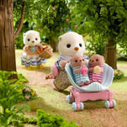 Speelfiguren Familie Zeeotter - set van 4 - Speelfiguren Sylvanian Families - In den Olifant