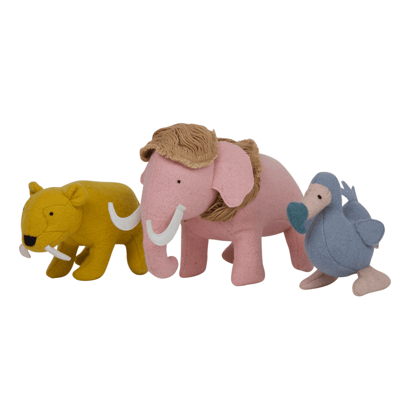 Speelfiguren Holdie Extinct Animals - set van 3 - Speelfiguren Olli Ella - In den Olifant