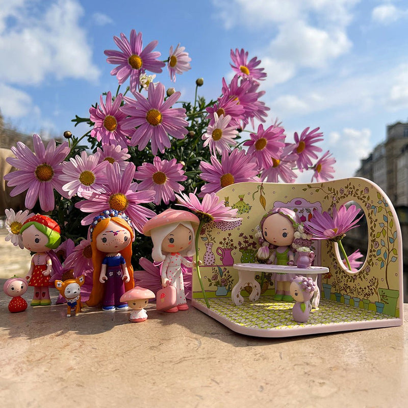 Speelfiguren Tinyly - Amy & Mushy - Speelfiguren Djeco - In den Olifant