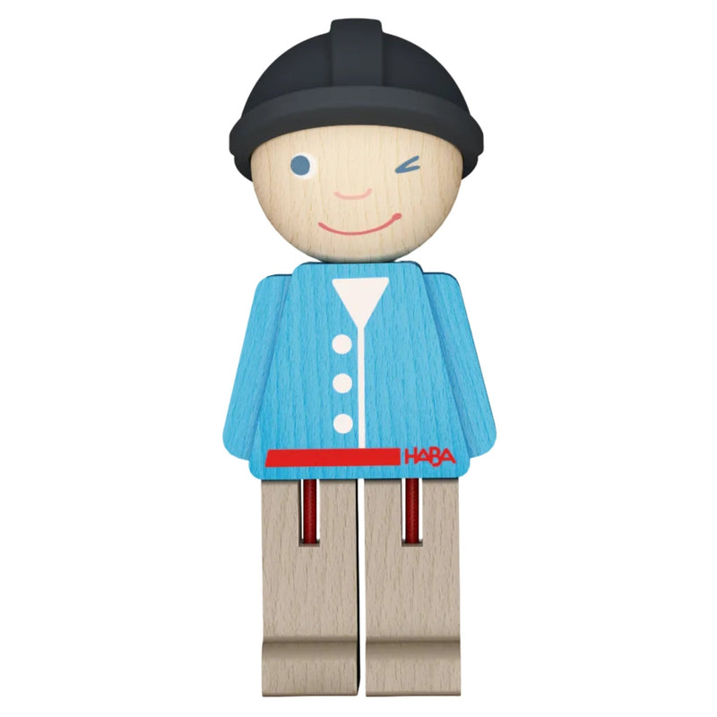 Speelfiguur My 1st Block World - Ruiter Alex - Speelfiguren Haba - In den Olifant