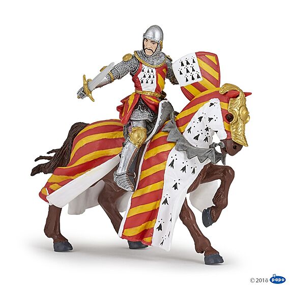 Speelfiguur | Ridder In Toernooi - Speelfiguren Papo - In den Olifant