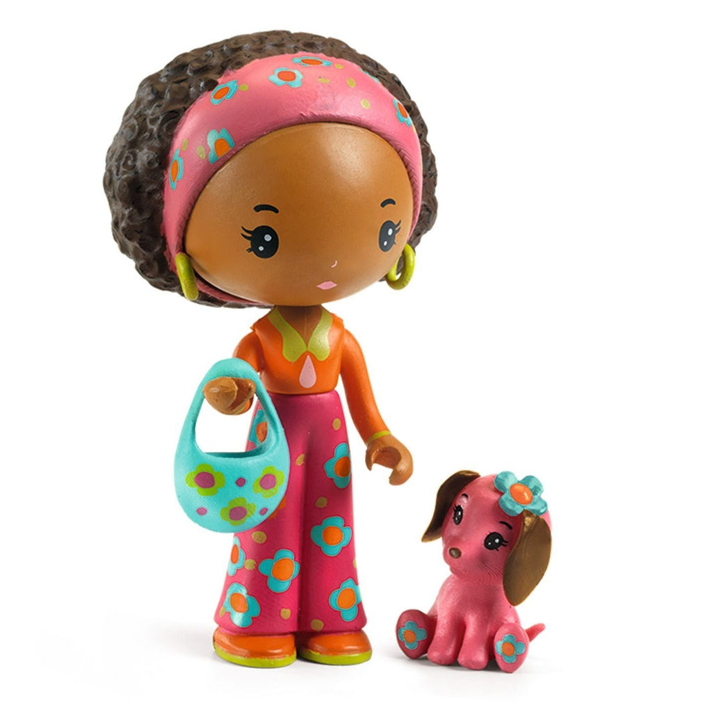 Speelfiguur Tinyly - Poppy & Nouky - Speelfiguren Djeco - In den Olifant