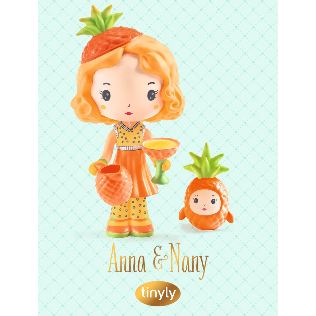 Speelfiguurtjes Tinyly - Anna & Nany - Speelfiguren Djeco - In den Olifant