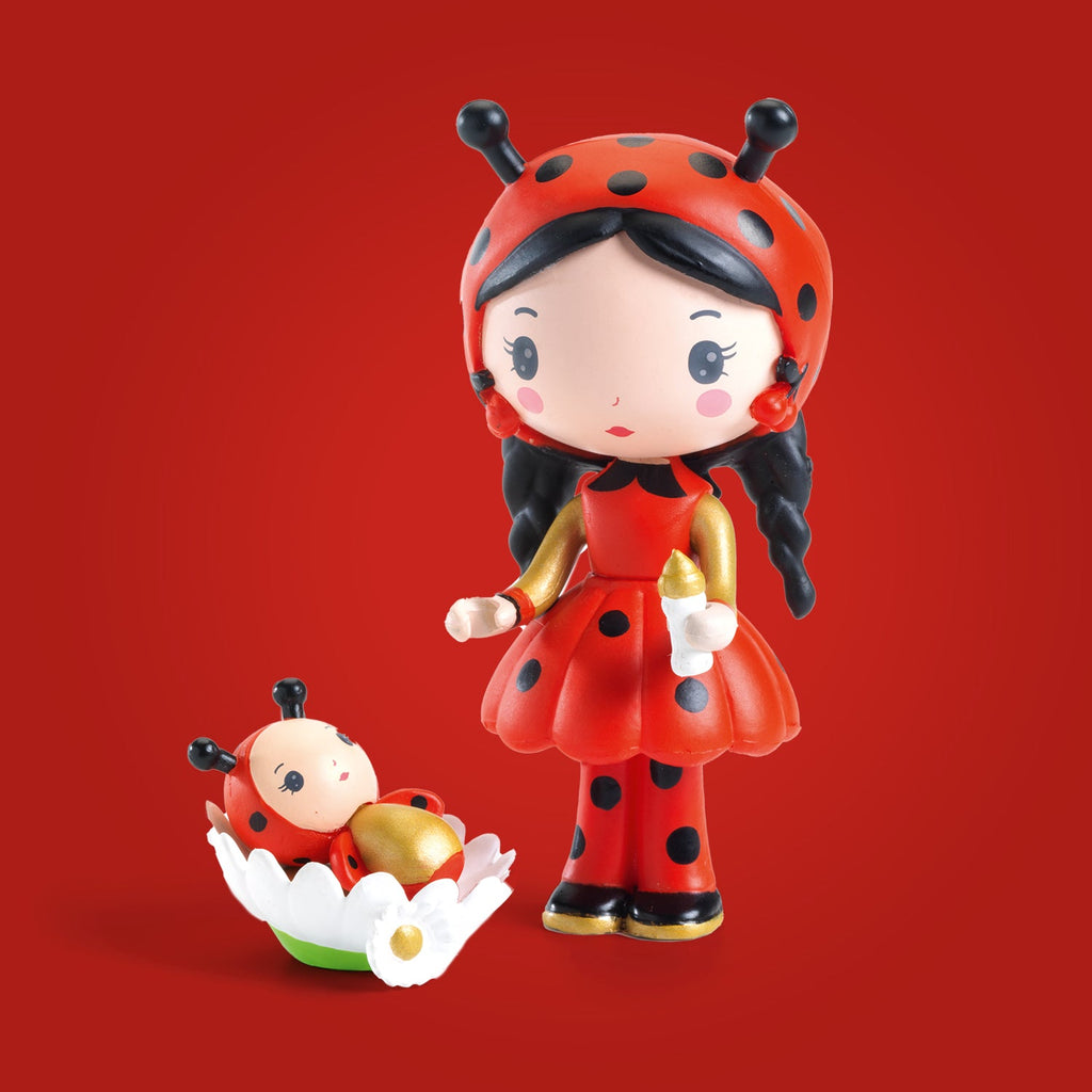 Speelfiguurtjes Tinyly - Coco & Minico - Speelfiguren Djeco - In den Olifant