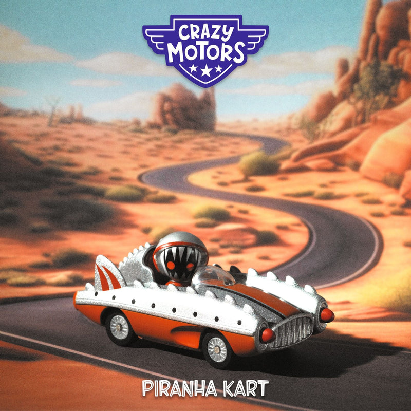 Speelgoedauto Crazy Motors - Piranha Kart - Auto's en voertuigen Djeco - In den Olifant
