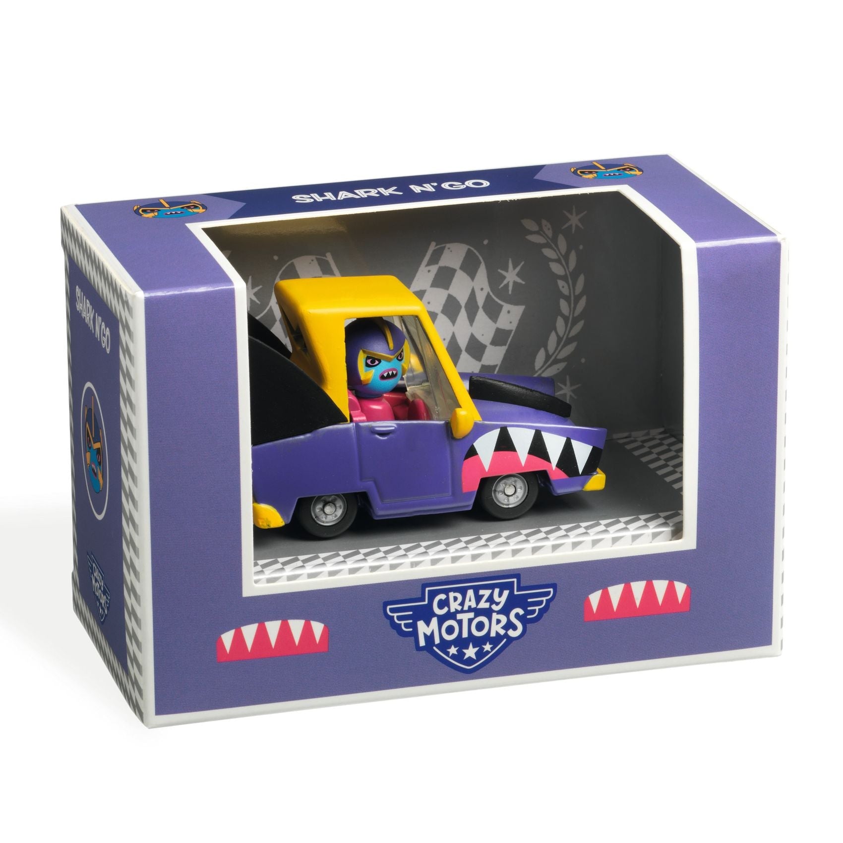 Crazy Motors Shark N'Go by Djeco | In den Olifant