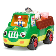Speelgoedauto Freddie Farm Truck - set van 6 - Auto's en voertuigen WOW Toys - In den Olifant
