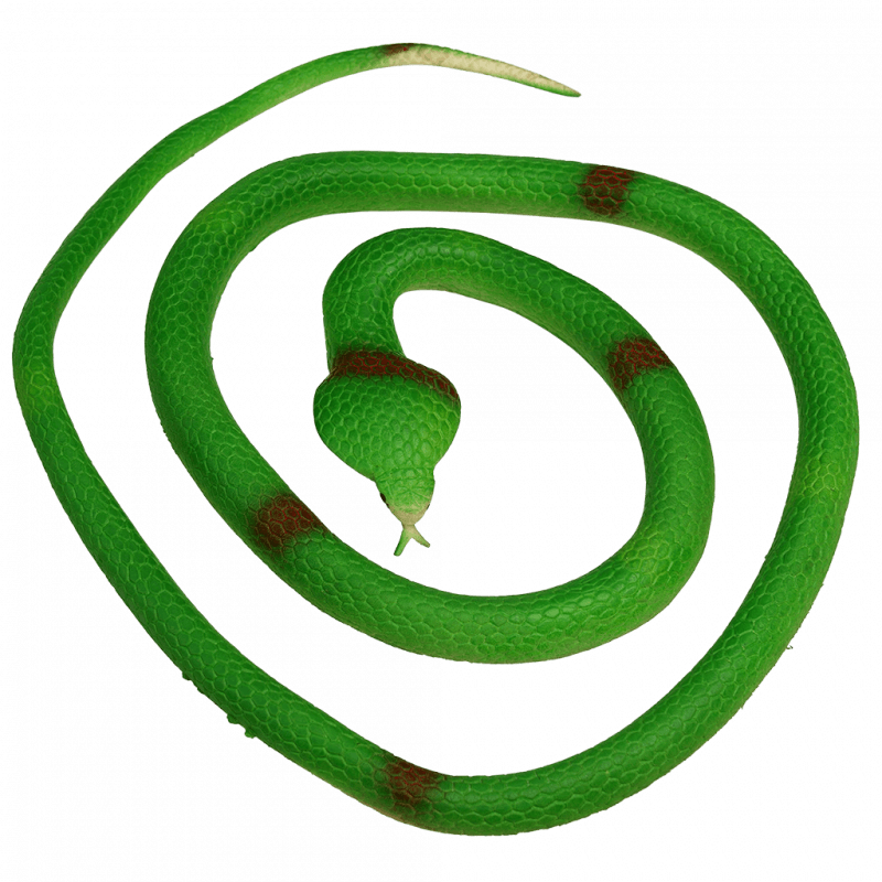 Speelgoedslang - Rubberen Cobra - Speelfiguren REX London - In den Olifant