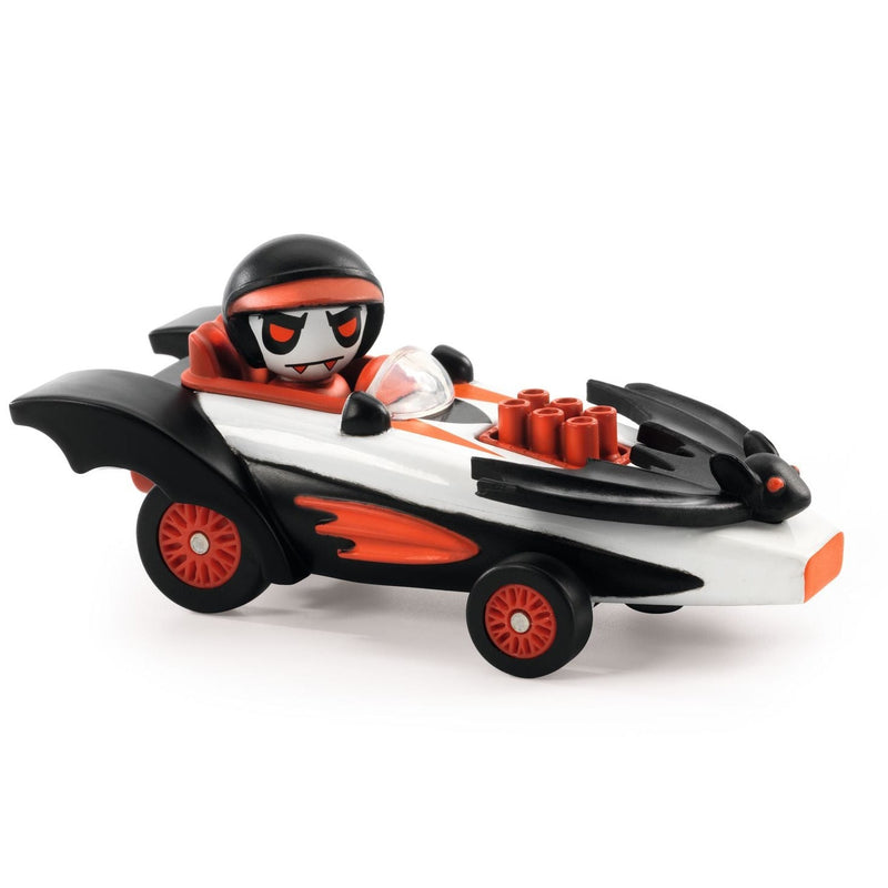 Speelgoedwagen Crazy Motors - Speed Bat - Auto's en voertuigen Djeco - In den Olifant