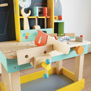 Speelgoedwerkbank Alex's Toy Work Bench - Kindergereedschap en werkbanken Le Toy Van - In den Olifant