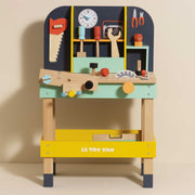 Speelgoedwerkbank Alex's Toy Work Bench - Kindergereedschap en werkbanken Le Toy Van - In den Olifant