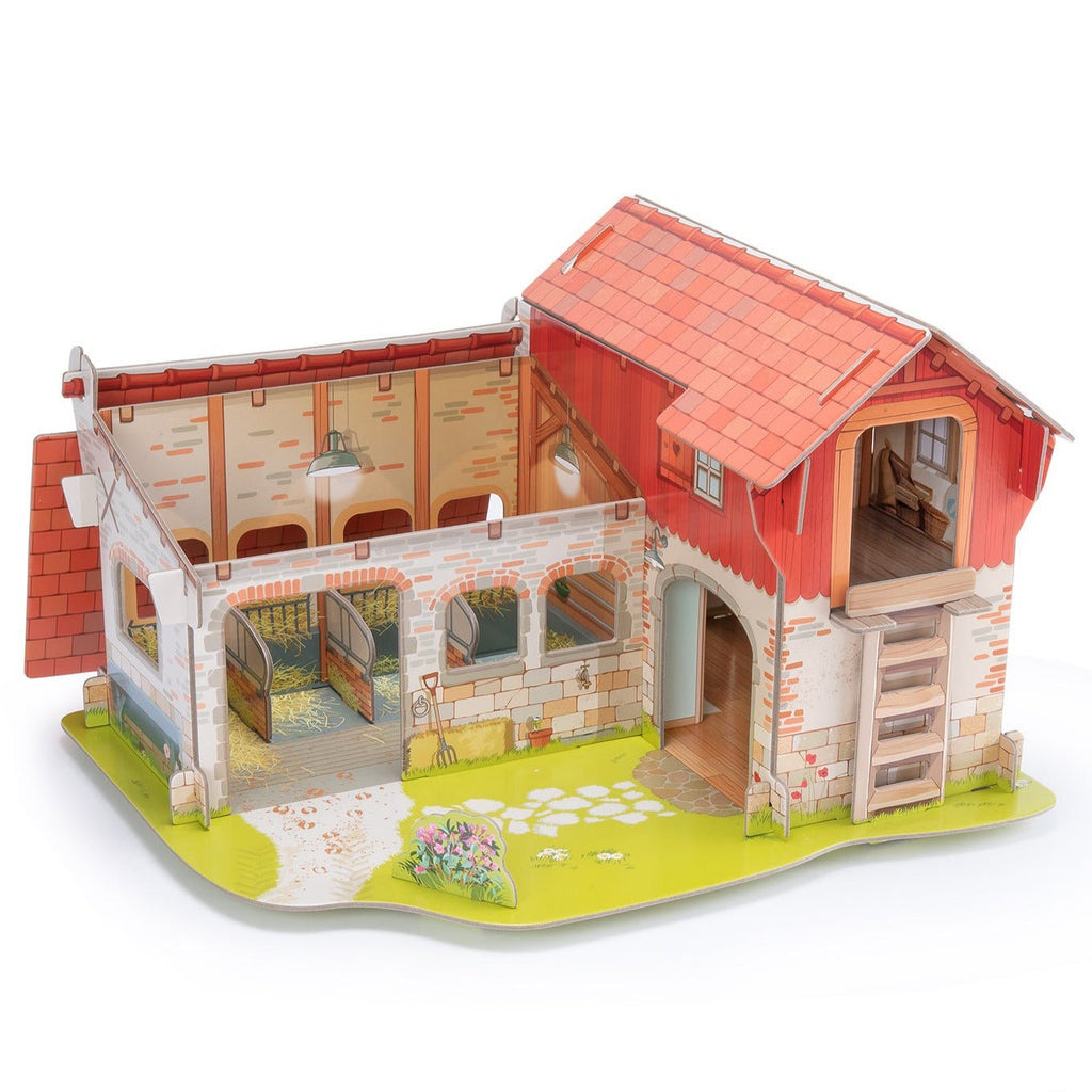 Speelhuis Boerderij - La ferme - Poppenhuizen en kastelen Papo - In den Olifant