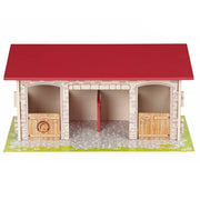 Speelhuis Horse boxes - Poppenhuizen en kastelen Papo - In den Olifant