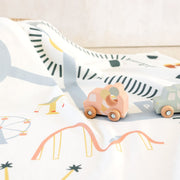 Speelkleed Playtime Cloth GOTS Happy Fruits - 100 x 100 cm - Speelmatten en - bogen Lässig - In den Olifant