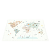 Speelmat EEVAA 3 - in - 1 – Worldmap Colour Design - Speelmatten en - bogen Play&go - In den Olifant