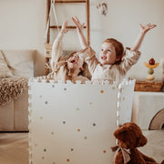 Speelmat EEVAA 3 - in - 1 – Worldmap Colour Design - Speelmatten en - bogen Play&go - In den Olifant