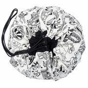 Speelmat en opbergtas om in te kleuren - Omy Paris - Opbergers Play&go - In den Olifant