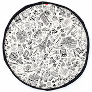 Speelmat en opbergtas om in te kleuren - Omy Paris - Opbergers Play&go - In den Olifant