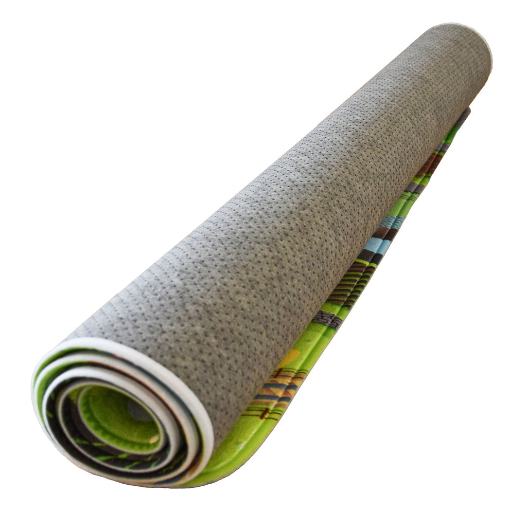 Speelmat met straten Boerderij - 130 x 180 cm - Speelmatten en - bogen Mats & Joy - In den Olifant