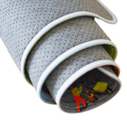 Speelmat met straten Boerderij - 130 x 180 cm - Speelmatten en - bogen Mats & Joy - In den Olifant