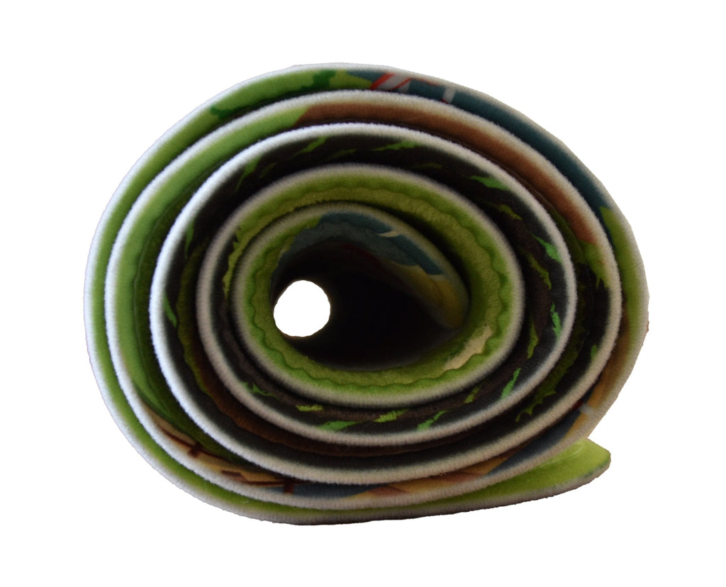 Speelmat met straten Boerderij - 130 x 180 cm - Speelmatten en - bogen Mats & Joy - In den Olifant