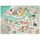 Speelmat met straten Roadtrip - 130 x 180 cm - Speelmatten en - bogen Mats & Joy - In den Olifant