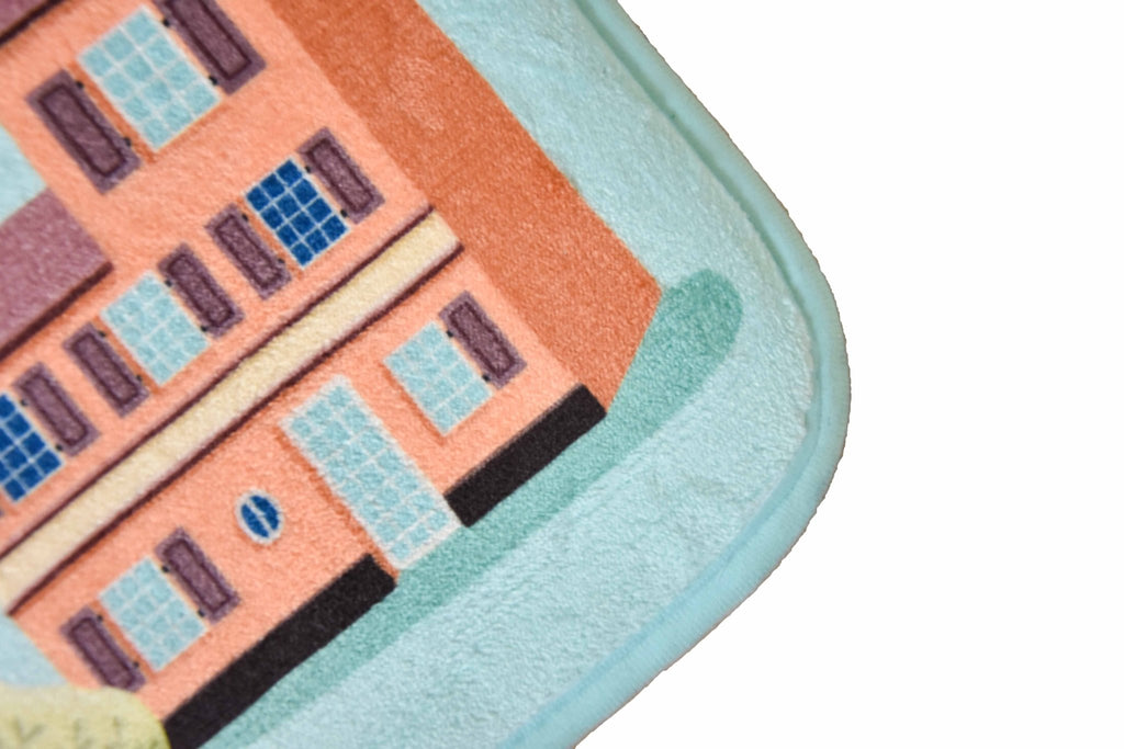 Speelmat met straten Roadtrip - 130 x 180 cm - Speelmatten en - bogen Mats & Joy - In den Olifant