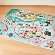Speelmat met straten Roadtrip - 130 x 180 cm - Speelmatten en - bogen Mats & Joy - In den Olifant