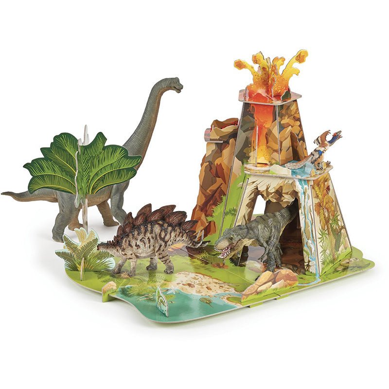 Speelplaat La terre des dinosaures (Isiplay) - Speelsets Papo - In den Olifant