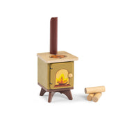 Speelset bij het haardvuur - Les Minouchkas - Poppenhuismeubels en accessoires Moulin Roty - In den Olifant