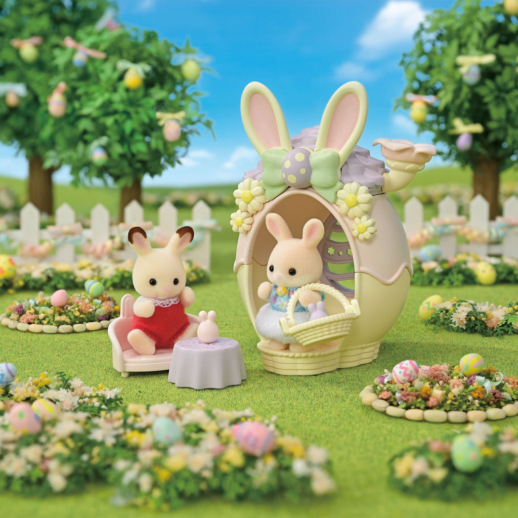 Speelset Easter Egg Hutch met 1 konijntje - Speelsets Sylvanian Families - In den Olifant