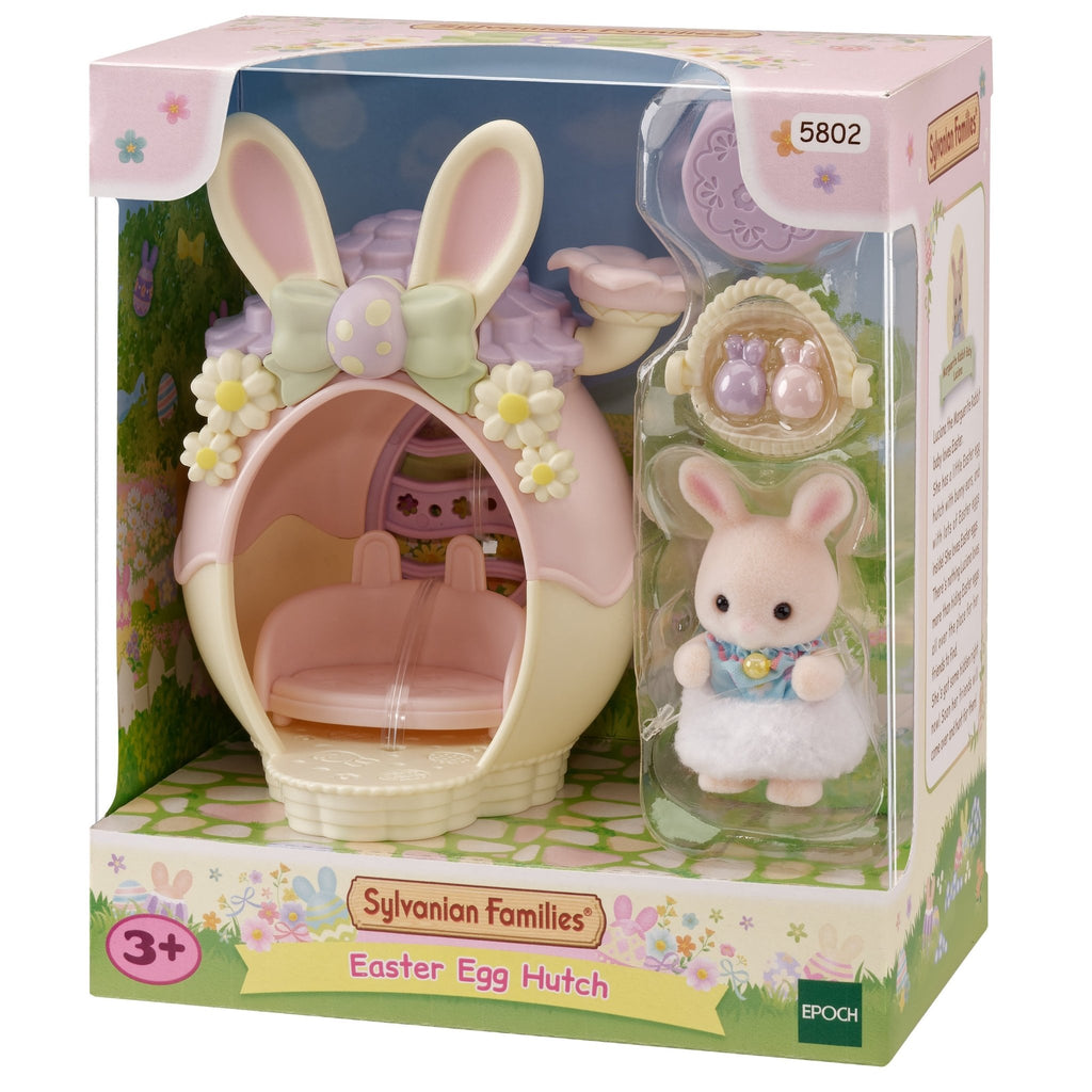 Speelset Easter Egg Hutch met 1 konijntje - Speelsets Sylvanian Families - In den Olifant