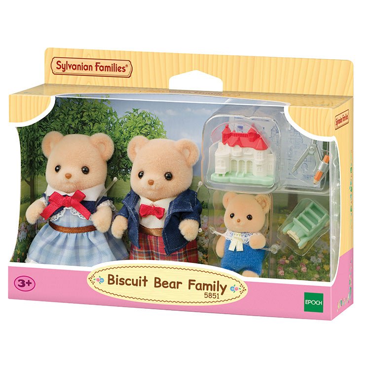 Speelset Familie Biscuit beer - met 3 figuren - Speelsets Sylvanian Families - In den Olifant