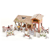 Speelset Manege - Le Poney Club - Poppenhuizen en kastelen Papo - In den Olifant