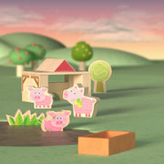 Speelset My 1st Block World Biggenstal - set van 17 - Speelsets Haba - In den Olifant